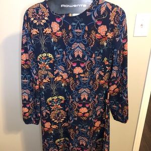 Lulu’s Floral Midi Dress